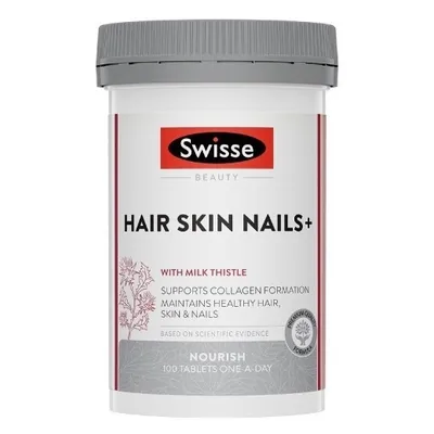 Swisse Beauty Hair Skin Nails+ 100 Capsules