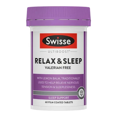 Swisse Ultiboost Relax & Sleep 60 Tablets
